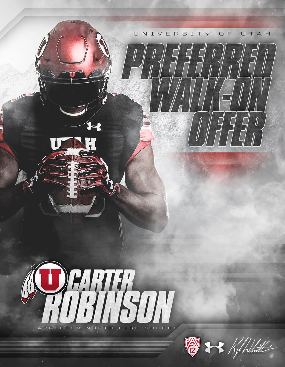 carterobinson2's tweet photo. Extremely excited to announce I have received a PAC 12 PWO from the University of Utah! 🔴⚫️ #GoUtes https://t.co/UPUEUqtdIg