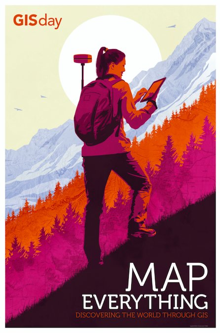 fidelisconsults's tweet photo. Happy #GISday! ๐๐ฐ๏ธ๐ #MapEverything #Mapping #GIS #Geography #Geospatial #Science https://t.co/CT0QinX6qK https://t.co/kHFtwRxci9