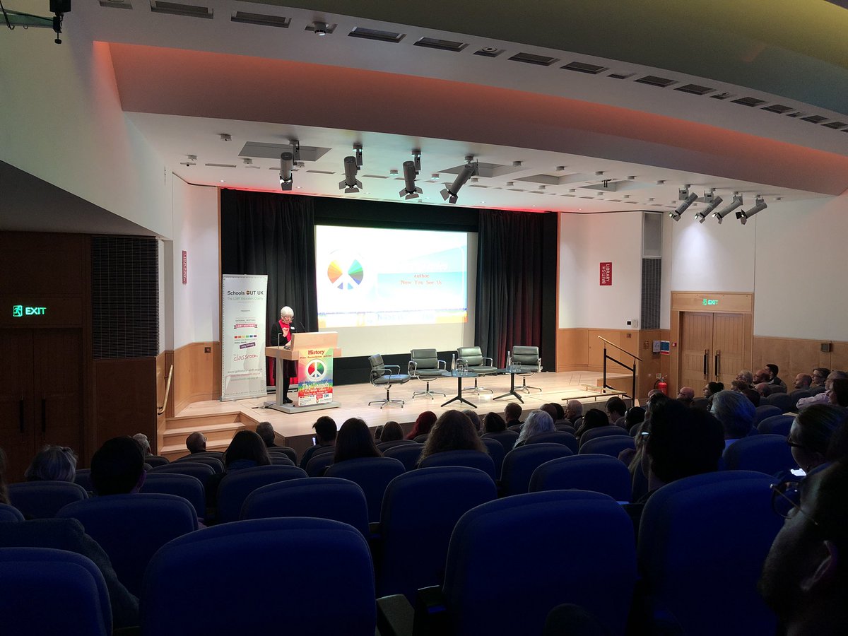 the_dbh's tweet image. At the launch of LGBT+ History Month 2019 @britishlibrary A brilliant, much needed, approach to cherishing our past  #LGBTHM19