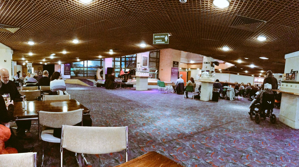 fab programme of pre-concert music <a href="/stdavidshall/">St David's Hall</a> - beautifully sung Gweddi y Pechadur (#MorfyddOwen) by Eiry Price 👌🏻 da iawn!