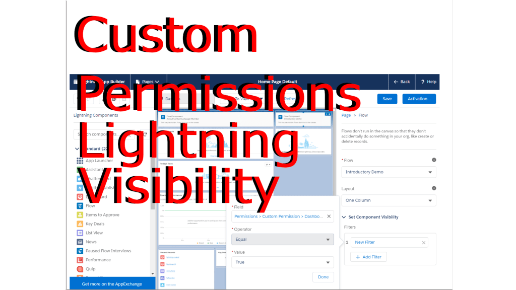 SFDCWizard's tweet photo. Using @Salesforce Custom Permissions With Lightning Component Visibility #WizardNews https://t.co/ZChgyIGfGX https://t.co/fe1yqDoy9g