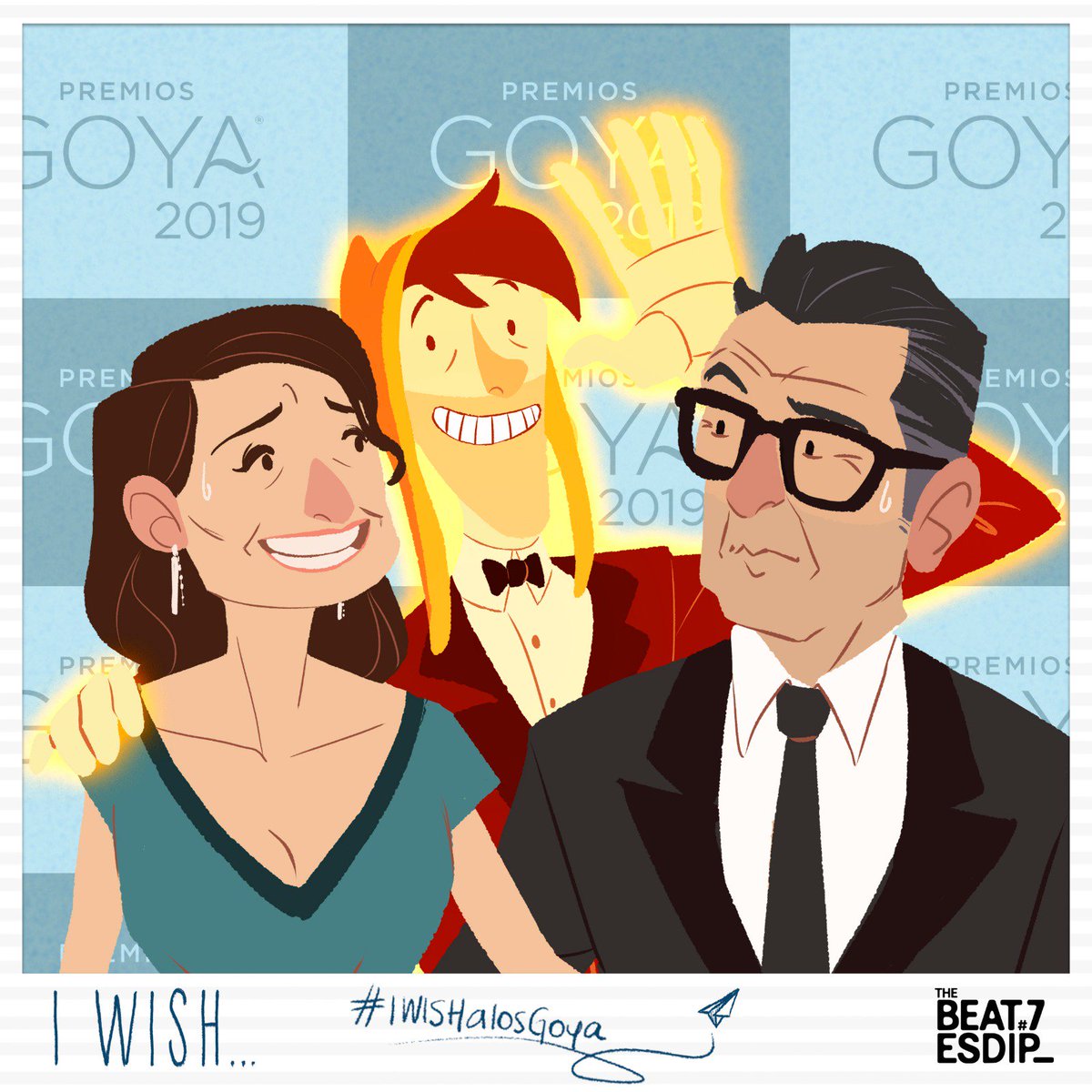 Nuestro Deseo sueña con estar el día 2 de Febrero en la alfombra roja de los Premios Goya 2019 para saludar a sus presentadores, Silvia Abril <a href="/silviabril/">Silvia Abril</a> y Andreu Buenafuente <a href="/Buenafuente/">Andreu Buenafuente</a>. Él está encantado de conocerles, pero no sé si Andreu y Silvia piensan lo mismo...