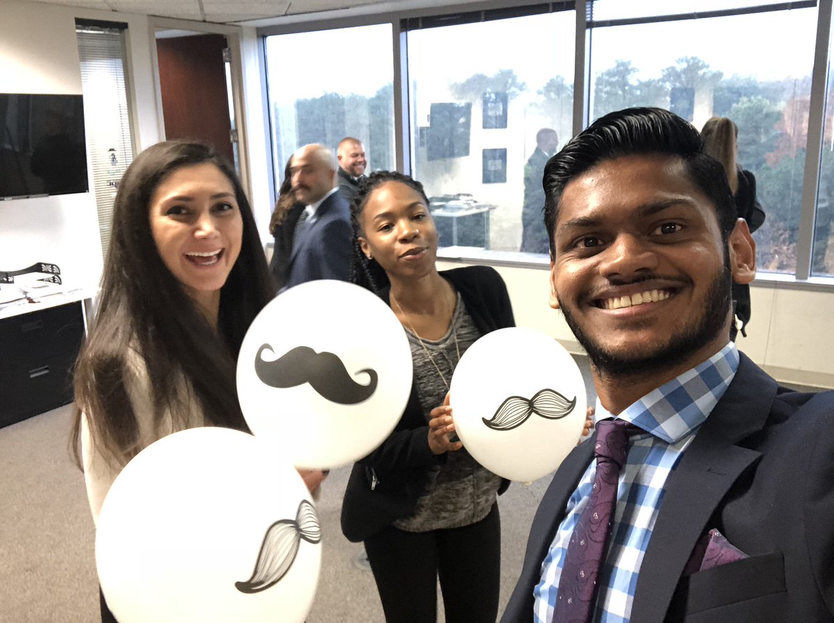 dmcatlanta's tweet image. We're about halfway through#Movember and the team is committed to raising awareness for men's health! Did you know about 1 in 9 men will be diagnosed with #ProstateCancer during their lifetime? Act now and #GetCheckedToday! If you wish to donate, visit goo.gl/PwWMfQ