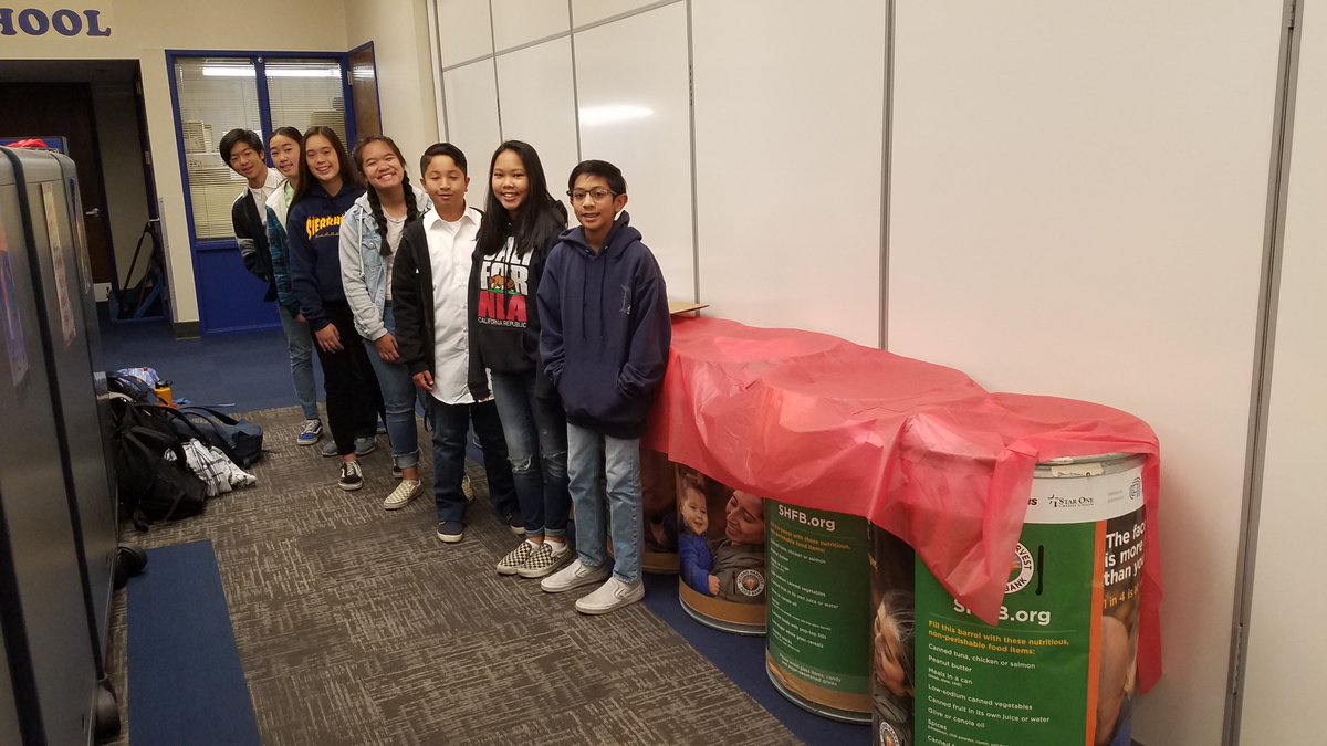 Thank you to all of our Sierramont students who worked so hard to collect food for the hungry!! Your kindness and generosity are at the heart of the holiday season! #BUSDleads #pathwaytothefuture