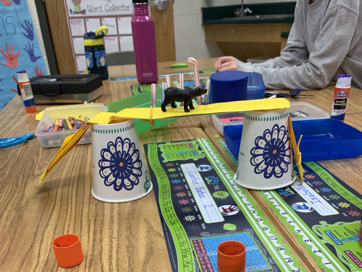 Successful AEW with building and re-building a bridge that an animal could use to cross over the highway safely. Thanks to the parents who came to help! #sles19 <a href="/SeldensLanding/">seldens.landing.es</a>