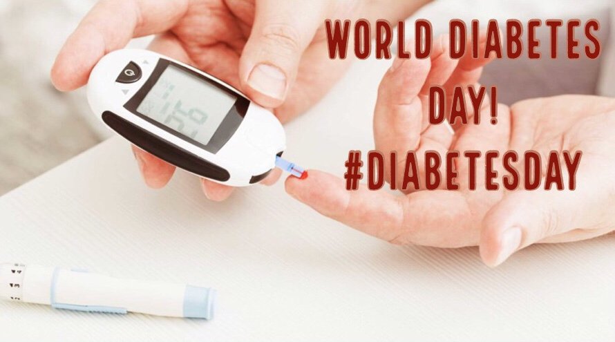 Today is World Diabetes Day.
This day was first introduced in 1991 and founded by both the International Diabetes Federation and the World Health Organisation.
Show your support for the people suffering from this disease with the hashtag 
#DiabetesDay
#healthcare #centralhour