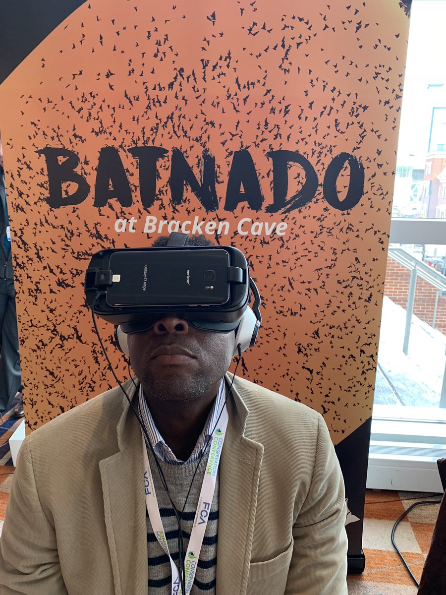 B2Tyson's tweet photo. #Batnado at #WHCCon18 with @BatConIntl and @WildlifeHC. Great @EarthShare members! https://t.co/zHuXzfBtoJ