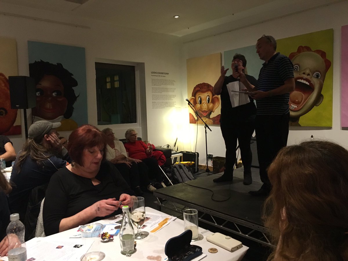 "The luncheon club had run for 15 years until Irene broke her leg and decided to hang up her pinny. We've started it again. But we've lost the Access Bus in the meantime. Arnold walks and arrives covered in plasters from falling." #huddsSOUP #HuddersfieldhasHeart