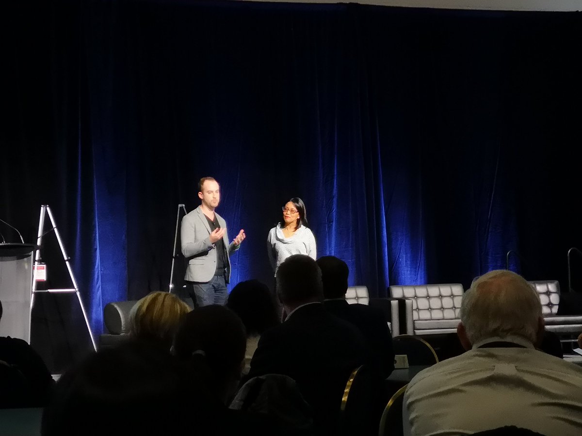 CocoTD's tweet photo. @CDNConference Lovin' the confession of not being too tech savvy @tabunarak #RiseUp https://t.co/uN8kfJPdWx