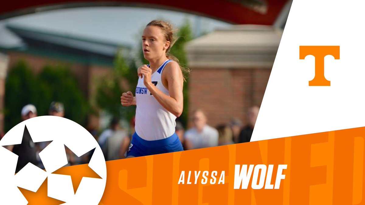 Welcome to #RockyTop, Alyssa Wolf! 🇺🇸

Distance/XC
Brunswick, OH
PRs: 3200m - 10:27 | 800m 2:16 | 1600m - 5:01 | 5k (XC) - 18:00

🏆 3200m Ohio State Champ
🏆 2018 All-Ohio

<a href="/oatccc/">OATCCC</a> @ohsaasports @Ohmilesplit @flotrack #distance #signingday
