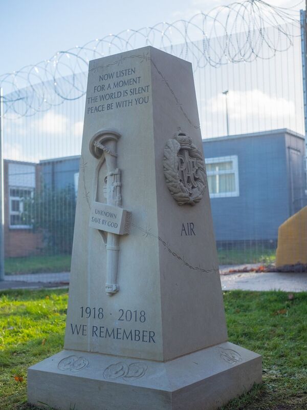 There is nowhere on earth where it is not right to give thanks for the sacrifices made by the many. @ashmillsphoto #Armistice100 #rehabilitation #prison