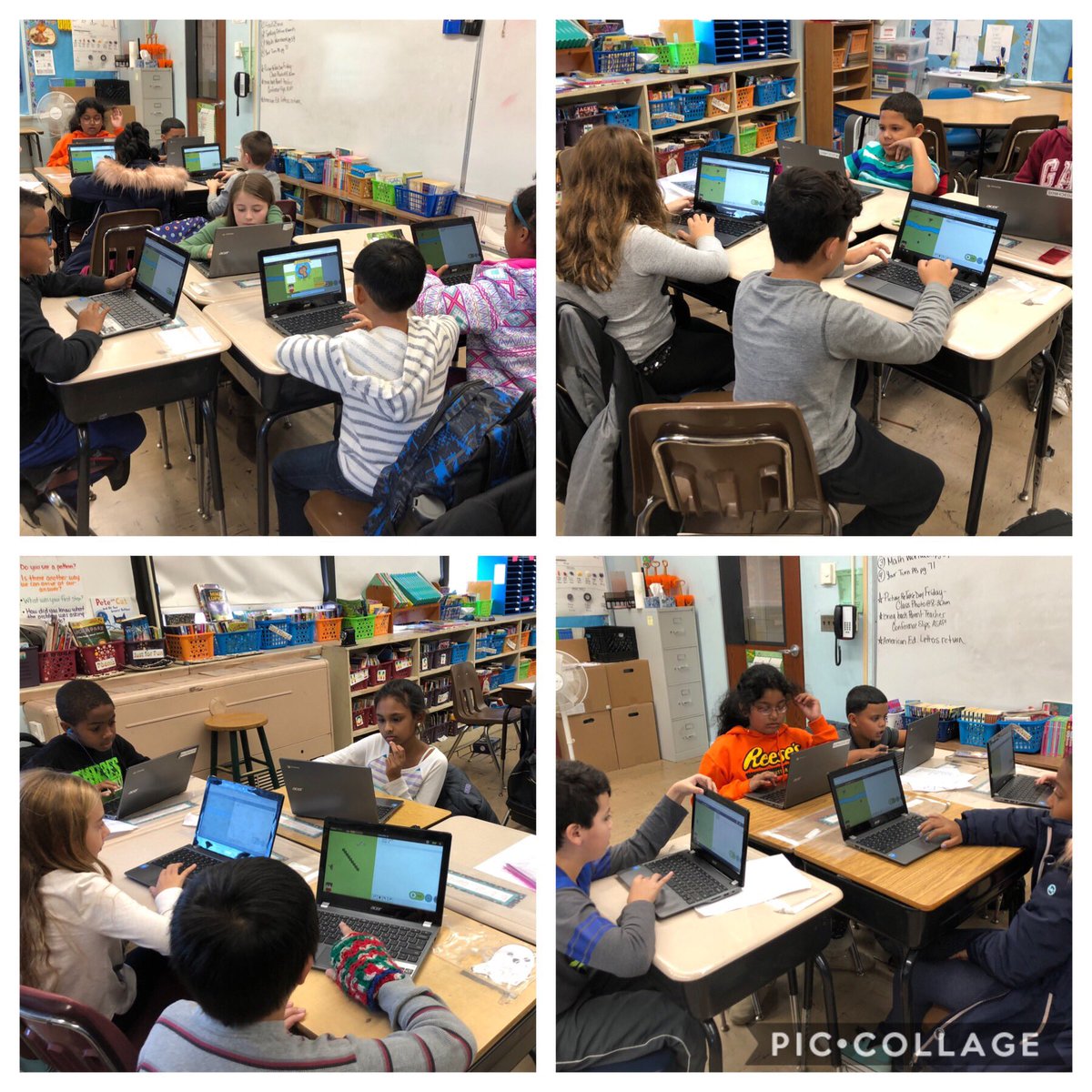 MrsLotito's tweet image. Code-A-Thon #weekofcode #learningdotcom #4thGrade #Dever #MrsLotito @GruenDarren @VS13UFSD
