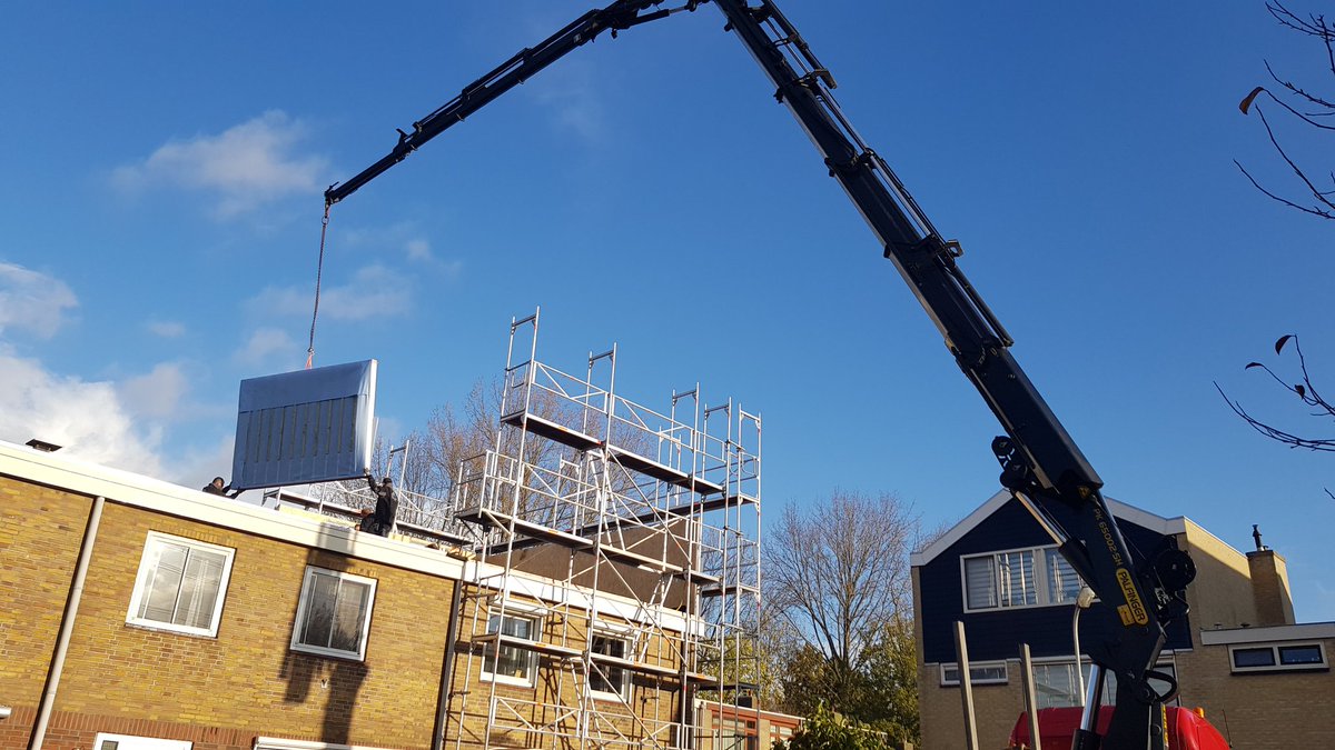 ProPrefab's tweet image. #prefab #houtskeletbouw #dakopbouw geleverd door
proprefab.nl