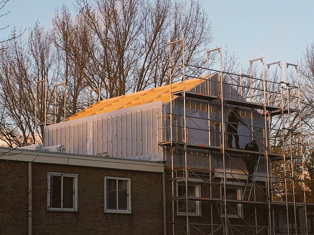 ProPrefab's tweet image. #prefab #houtskeletbouw #dakopbouw geleverd door
proprefab.nl