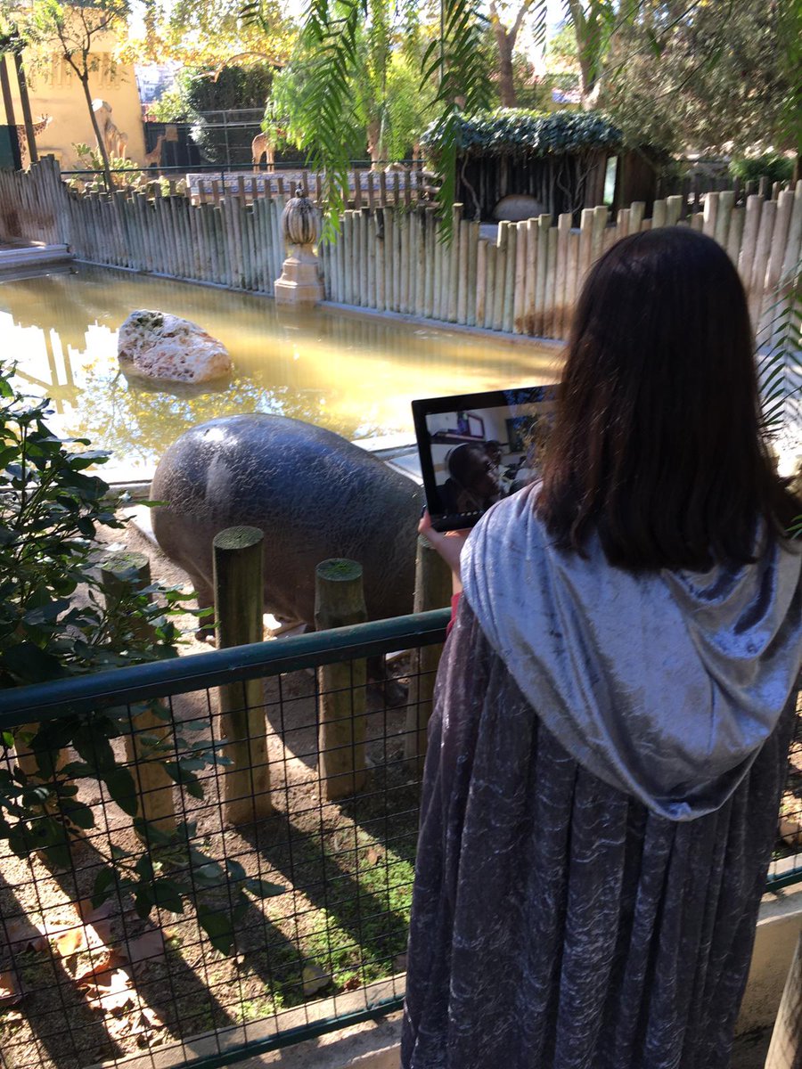 MAntonietaC's tweet photo. #lisbonzoo educational team without borders opening hearts and minds towards #conservation #skypeathon #MicrosoftEDU #MIEExpert https://t.co/OkepXB2gaH
