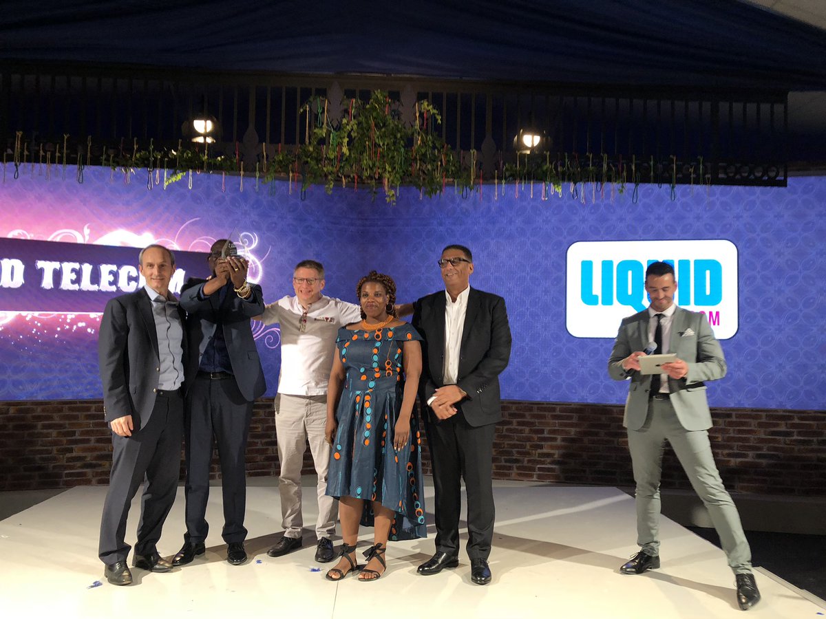 LiquidInTech's tweet photo. Appreciate recognition for Best Network @KnectAfrica #AfricaCom awards this evening. https://t.co/SjTqevZbez