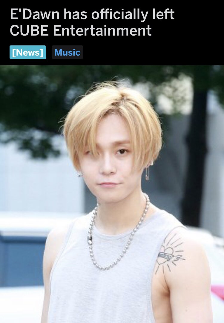 daesonnixx's tweet image. I know E’Dawn deserves better but DAMN it hurts. 😅😭 Good luck to E’Dawn and Hyuna!! ❤️❤️#CubeEnt