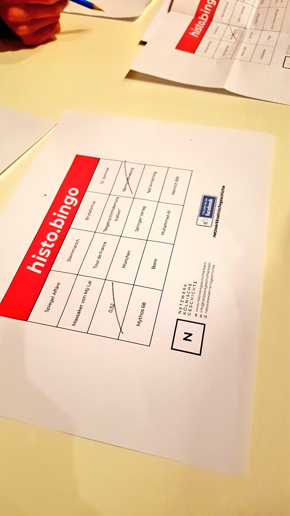 luc_jac's tweet photo. Und jetzt der Abschluss:
#histobingo it's on! 🎯🎯🎯
#histobar https://t.co/v4iN3yIEjJ