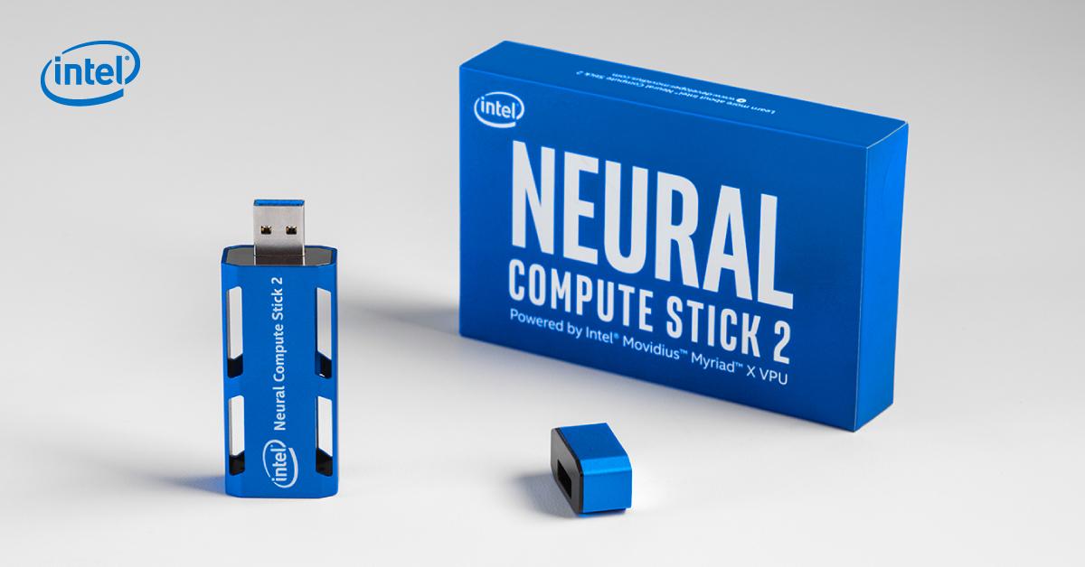 IntelSoftware's tweet image. Discover a quicker path to bringing visual intelligence &amp;amp; #AI to your edge device: The Intel Neural Compute Stick 2 development kit: intel.ly/2ROJIt4 #IntelAI