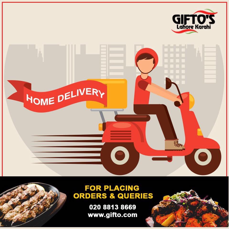 Don't feel like stepping out? We'll deliver your favorite cuisines right at your doorstep!
Also you can avail a 10% discount on online orders by using code AGIFTO while placing orders!
#onlinediscount #homedelivery #giftossouthall #pakistanirestaurant  #lahorifood #placeyourorder