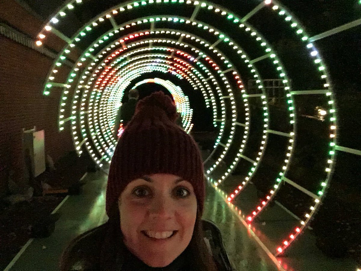 A sneak peak of the Christmas lights <a href="/WaddesdonManor/">Waddesdon</a> Join me <a href="/GMB/">Good Morning Britain</a> from 6:00 to see more of the light trail. #ChristmasCarnival