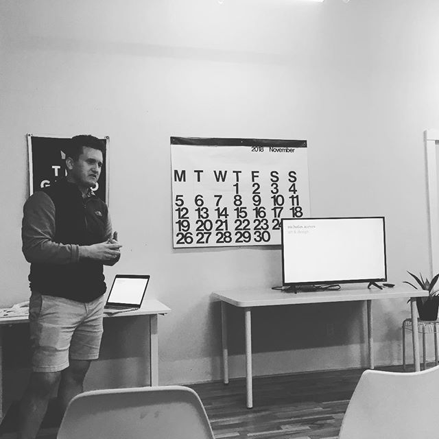 theguildcc's tweet photo. Nicholas Aceves reminding us to be inspired by your surroundings. https://t.co/08ZxCQNRyG https://t.co/rtCLNZZtdN