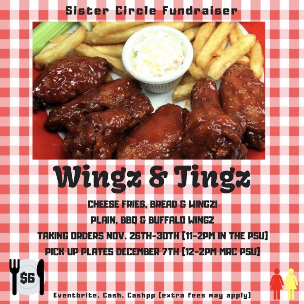Wingz &amp; Tingz fundraiser is HERE! Reserve your plate... link in the bio!