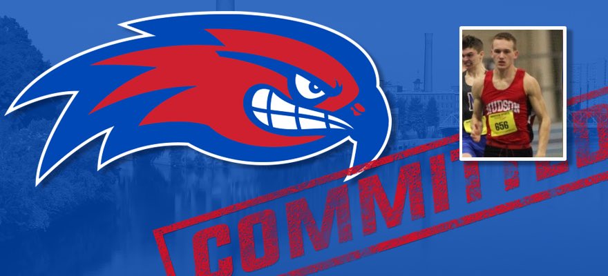 Next up, we have Michael Blake from Hudson, Mass! As a junior, he ranked in the top 10 in Massachusetts in the 55m, 100m, 300m, 400m, and LJ! Welcome to the family Michael. #UnitedInBlue #RiverHawkNation @riverhawknation