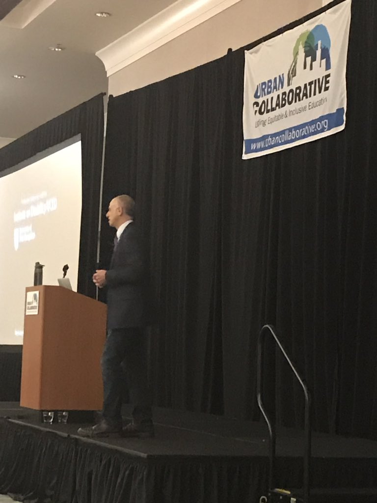 MeganDickey7's tweet photo. Listening to Dan Habib about Intelligent Lives. #UCFall18 #CoogLeaders #UHCOE https://t.co/djrmo1Yr97