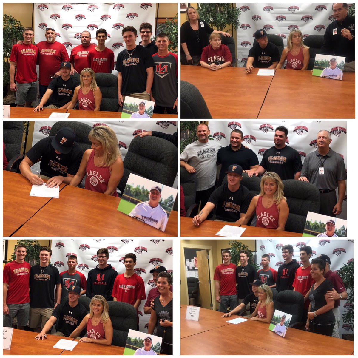 Congratulations to <a href="/jaidenwarde11/">Jaiden Warde</a> on signing his NLI to <a href="/FlaglerCollege/">Flagler College</a> RamNation is extremely proud of you! #DAVE #11 #JustTheBeginning #Rams