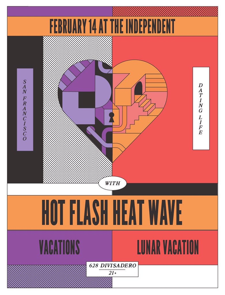 spend your valentine's day with <a href="/HotFlashHeatWav/">Hot Flash Heat Wave</a> at the independent! get your tickets now: brokenent.com/sf-dating-life…