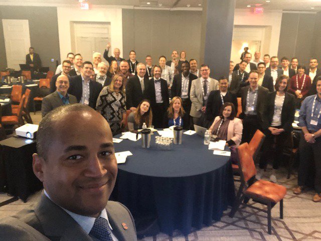 ddisparte's tweet photo. That's a wrap blockchanging #Philly and #insurance (the first city of insurance in the U.S.). A tribute group selfie for @walidalsaqqaf and @MagdaRamada - you were missed. https://t.co/0osdwceggg