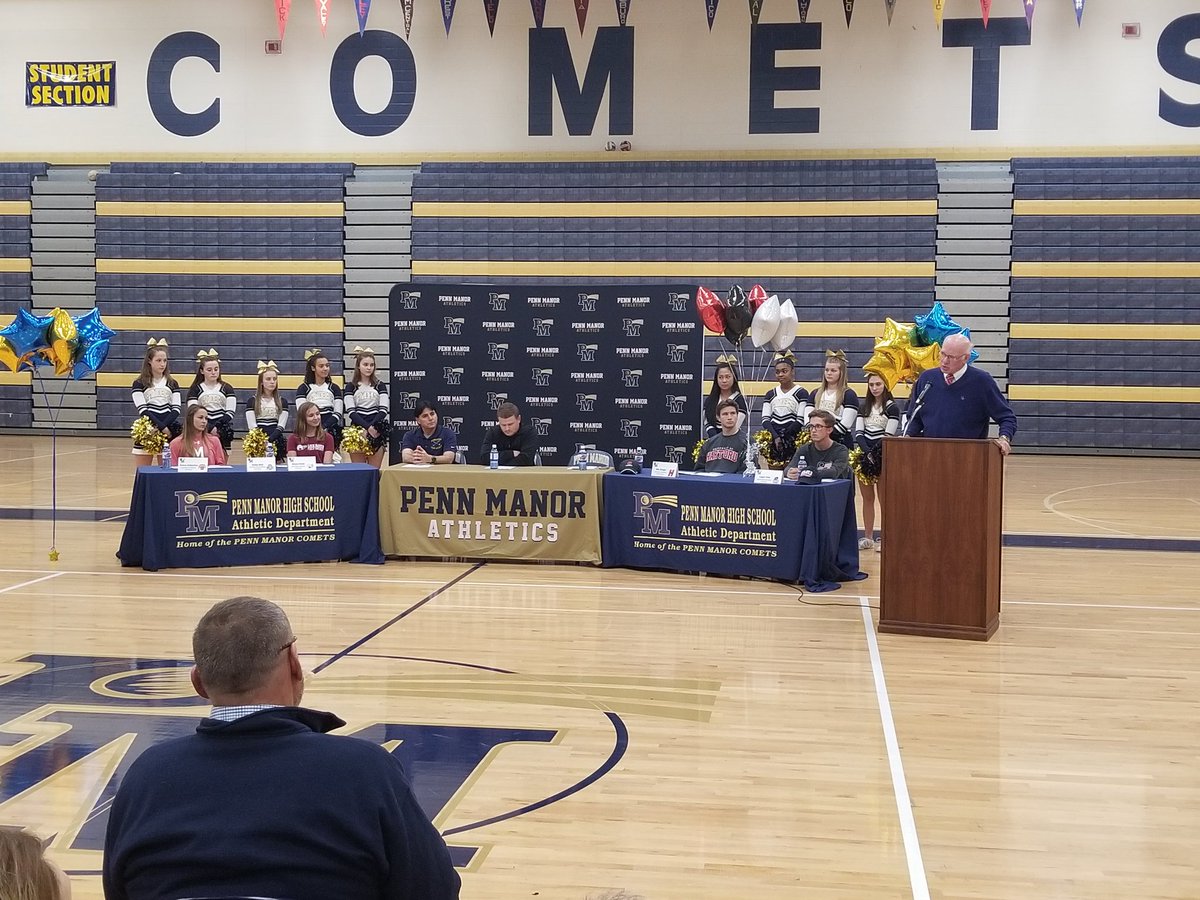 Congrats to our PM scholar athletes on signing today.