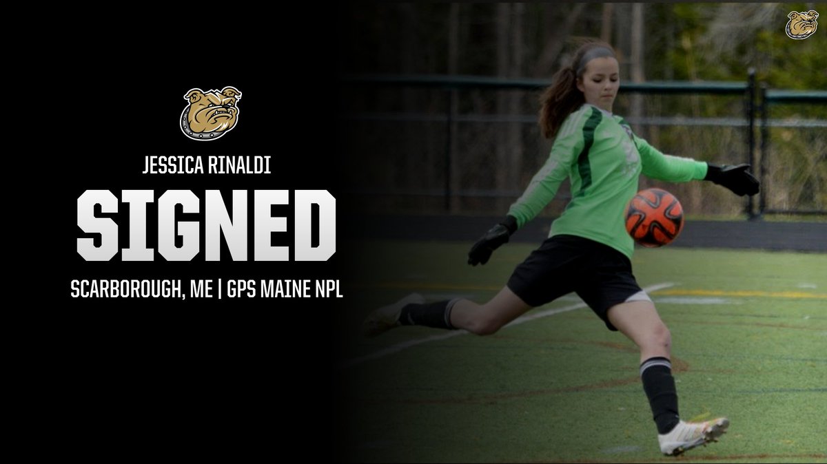 We would like to welcome Jessica Rinaldi a goal keeper from Scarborough, Maine to Bulldog sqaud!