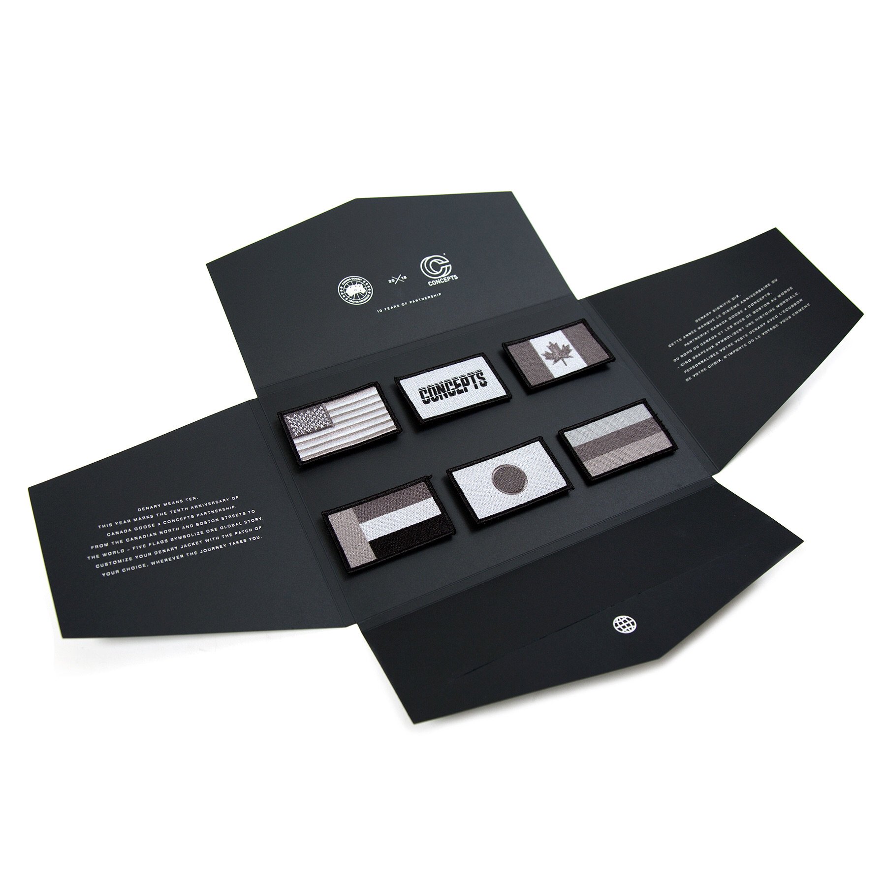 Canada goose velcro store