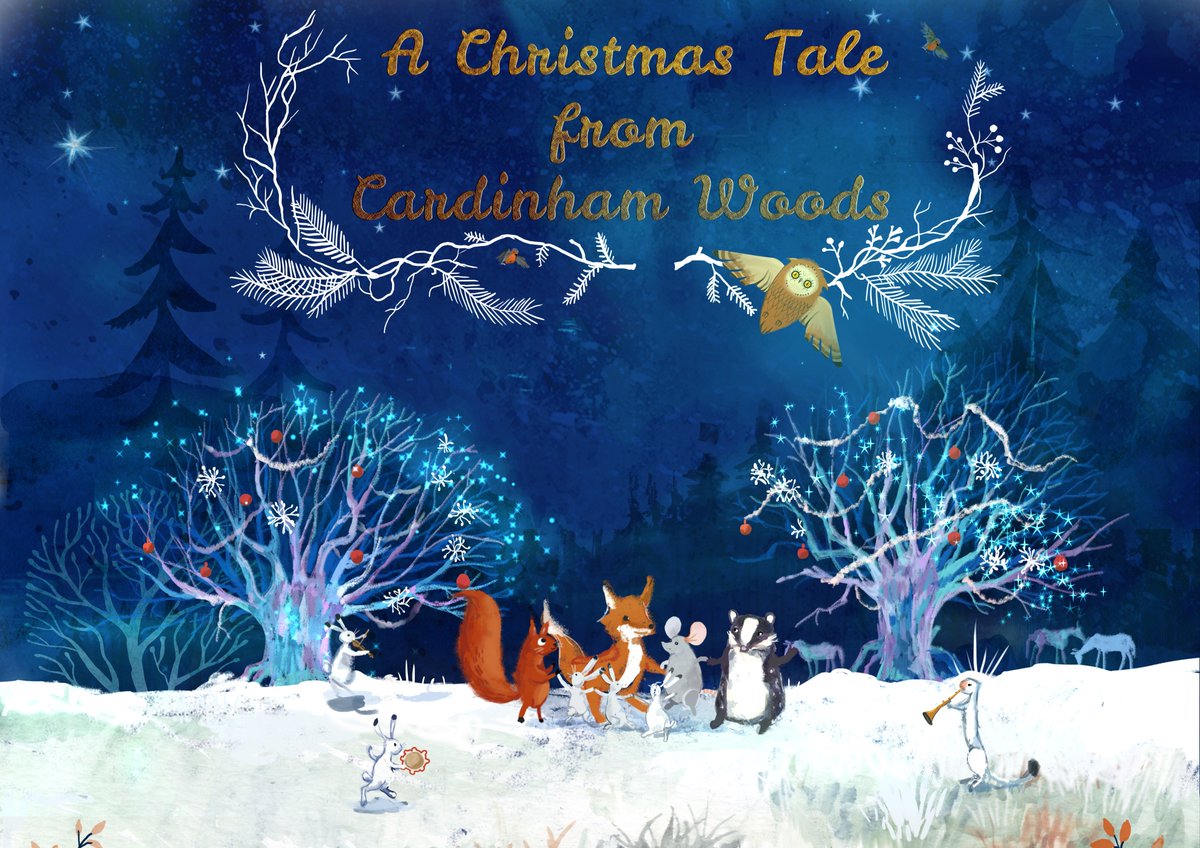 CornishBookComp's tweet image. Final preparations under way for our first Xmas book release....watch this space. A Christmas Tale from Cardinham Woods. Coming soon.