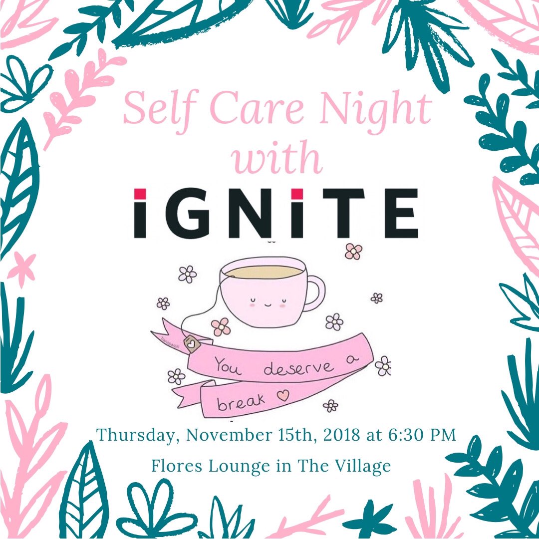 IGNITEatStMU's tweet image. Hello Ladies! Please join us for a de-stress night! We are so excited for this event! Come &amp;amp; enjoy some time with friends! We hope to see you there!🌸