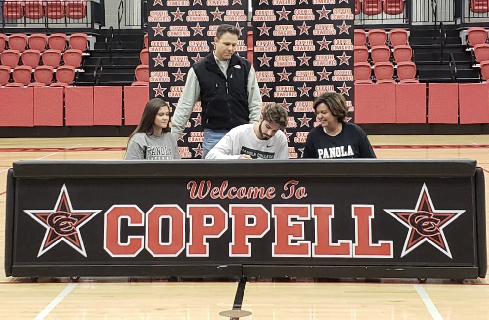 JulieBartolacci's tweet photo. It’s Official! So proud of Josh having the opportunity to play at the next level. @PanolaBaseball Thank you to everyone who supported Josh along this path. #GoPonies https://t.co/LXlfniRF4F