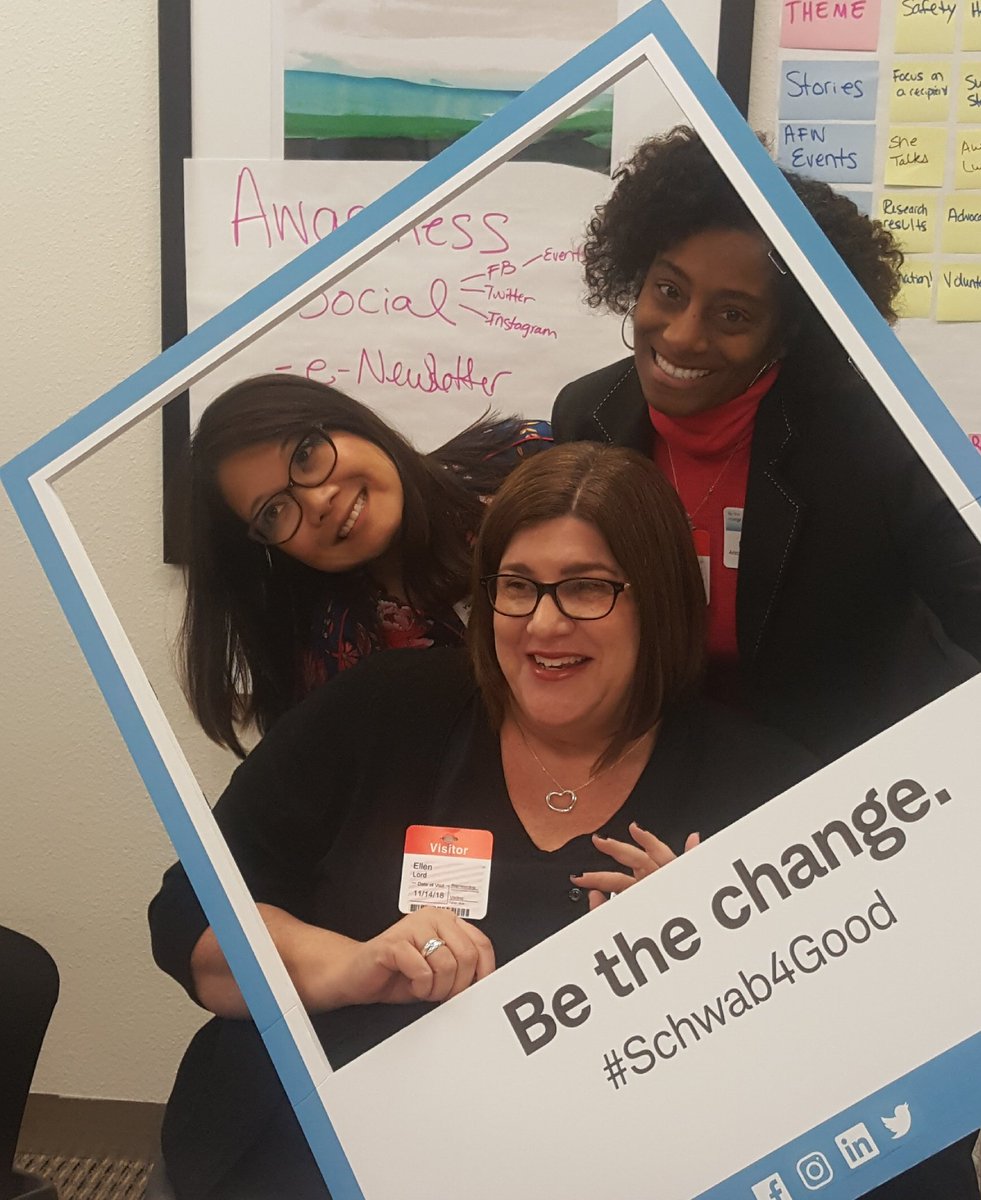 SHECounts's tweet photo. RT @Kim_Clark: Such a fun and dynamic #ProBono Challenge working with Arizona Foundation for Women (@SHECounts) to help increase their community reach. #Schwab4Good #NonProfit #CommunityService #CommonImpact https://t.co/2W8xCicFjE