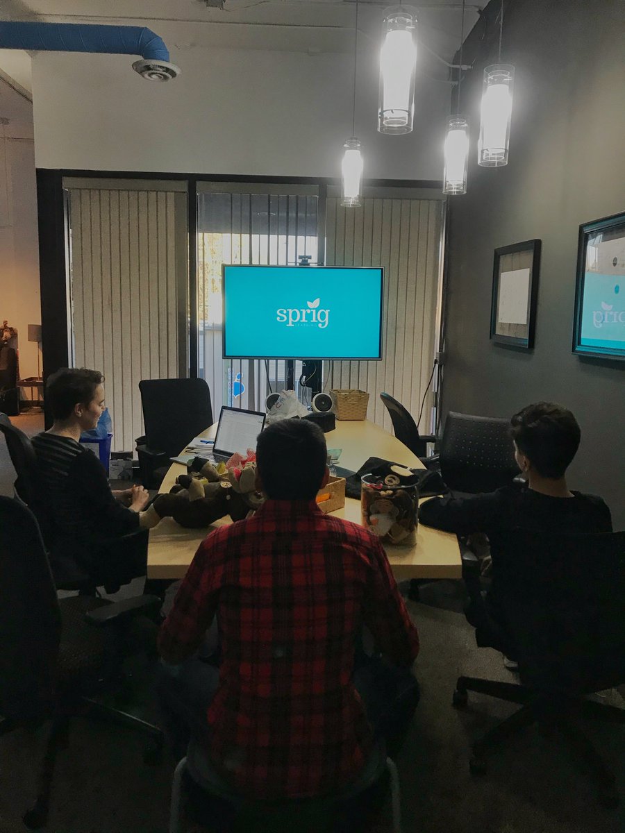 SprigLearning's tweet photo. Puppets, playdough, &amp; snacks - what an awesome time today at Sprig HQ for #KidsToWork Day!  🌿

#LearnWithSprig #edchat https://t.co/DfoGtAGbCM