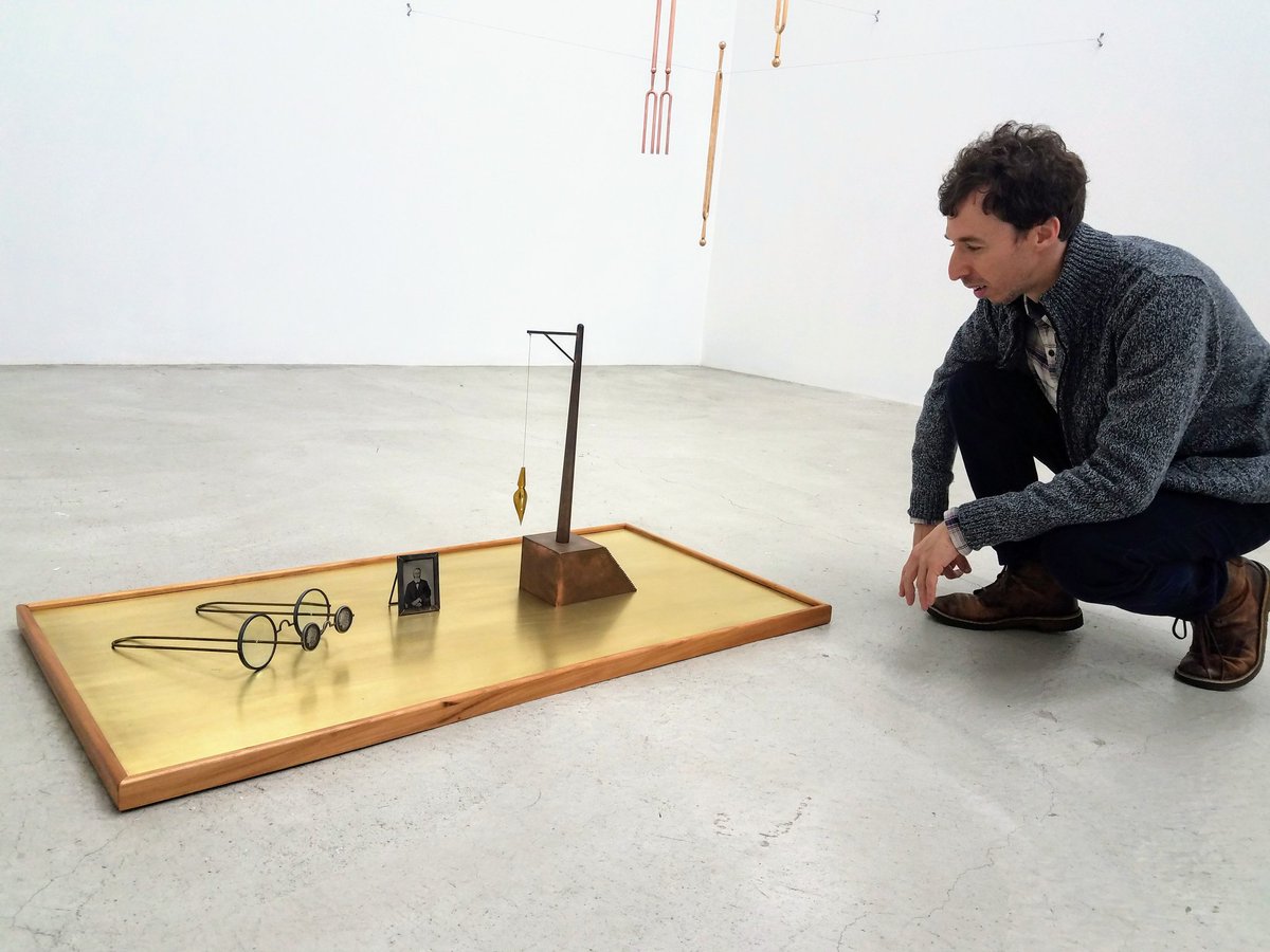 gmusser's tweet photo. Wonderful #SciArt installation by Brazilian physicist-turned-artist Otavio Schipper at Shin Gallery on Lower East Side, through the end of November. https://t.co/ysz0E2w46x