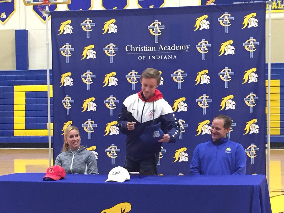 CAWarriorNation's tweet photo. Grand Valley it is! We are so proud of you Caleb! The @gvsulakers are getting a good one! https://t.co/dRqyigxGDu