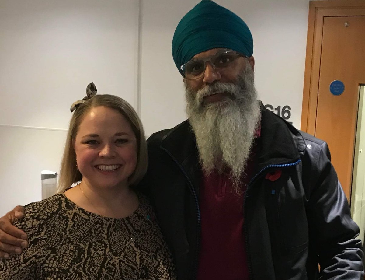 Great to meet such a amazing, driven and creative man @pedalsingh today at the Dementia UK supporters event 💖 
Looking forward to working with you  Manny 

#StrongerTogether #dementiauk #admiralnurses #supportingfamilies