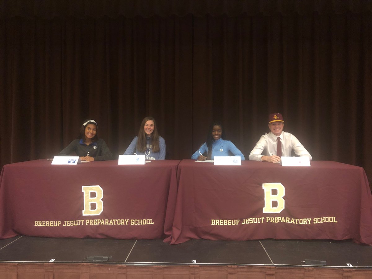 Congratulations to our Fall NLI Signees:  Brianna Arthur, Reagan Hopp, Semira Killebrew, and Sean Swenson