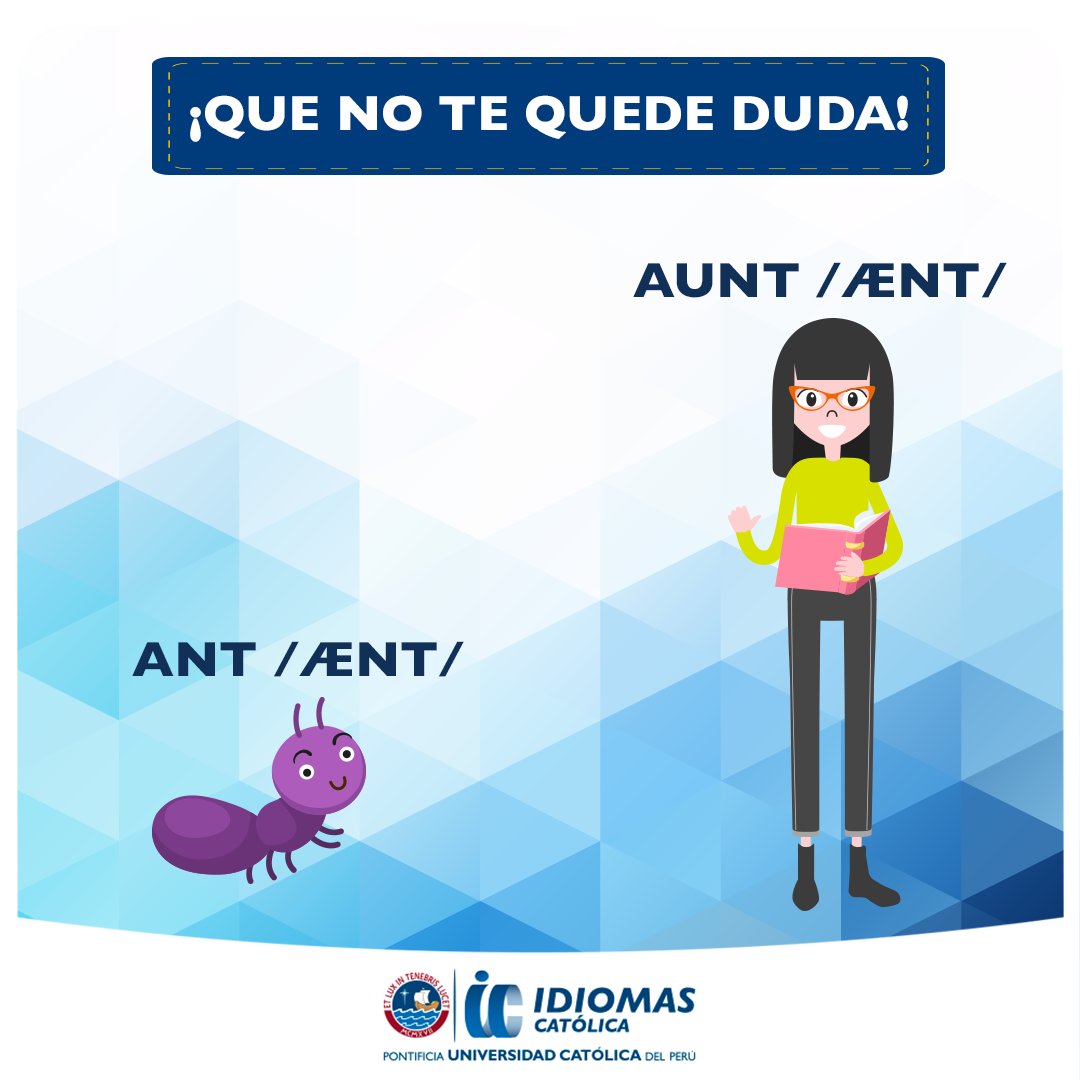 Idiomas Catolica Aprendeconic Palabras Diferentes Con Distinto Significado Que Se Pronuncian Igual En El Ingles Americano Cuidado Con Los Homofonos Comentanos Si Conoces Otras T Co Rg4uc2rybd