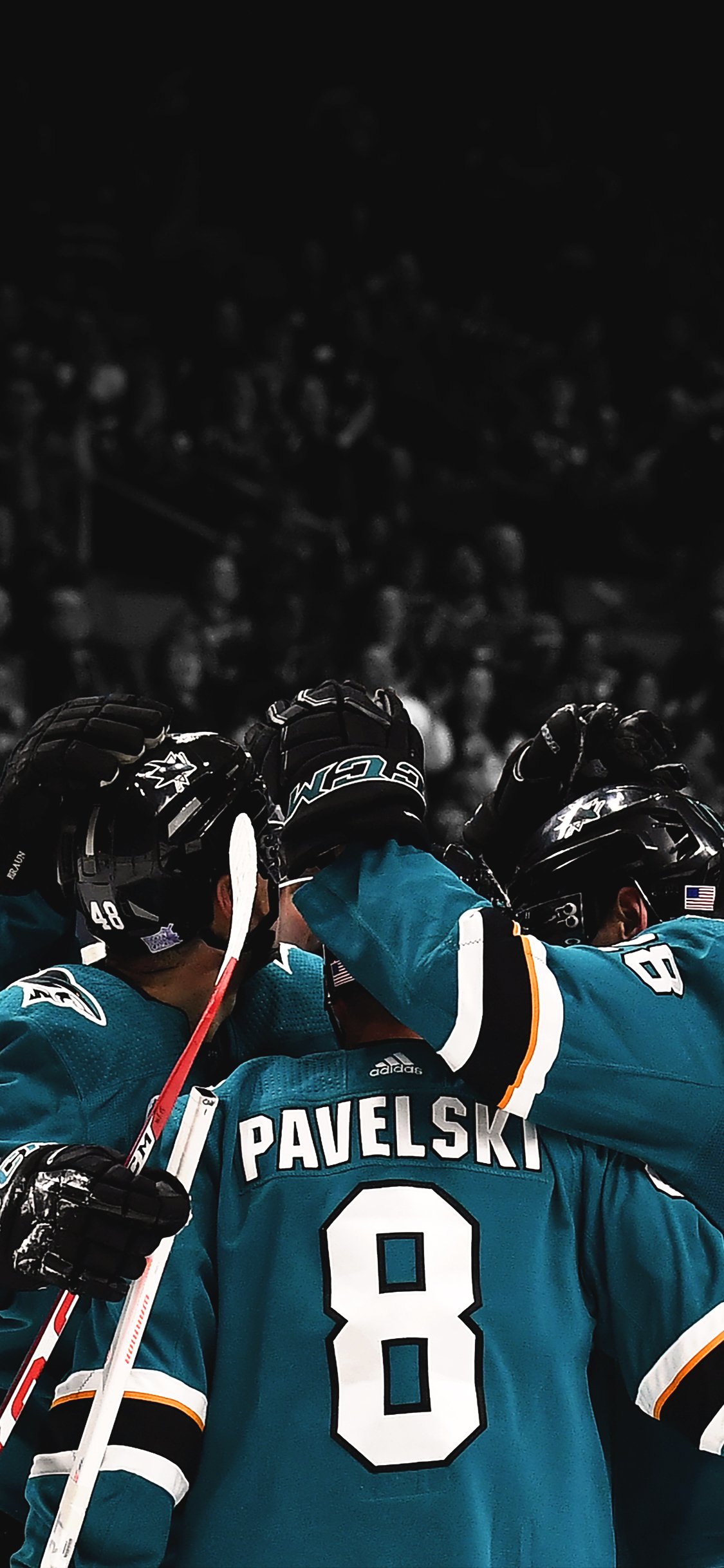 San Jose Sharks on X: Need a new background for your 📱? We've got it  covered. #WallpaperWednesday  / X
