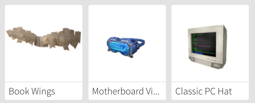 Roblox Creator Challenge! How to get PC Hat, Motherboard Visor