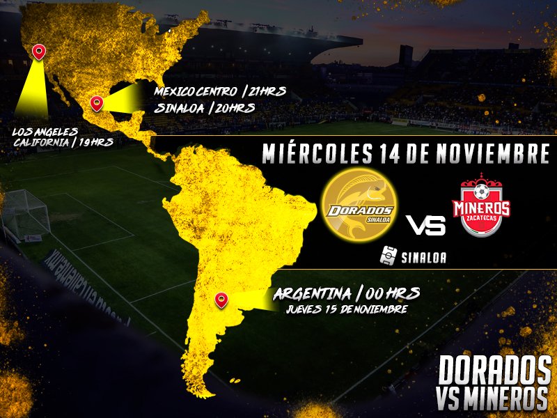 🚫 🍿❗️ Las horas para estar #ConElPezEnLaLiguilla.

📺 <a href="/ESPNmx/">ESPN.com.mx</a> 2

📻 <a href="/RadioSinaloaFM/">Radio Sinaloa FM</a> y <a href="/Maxiradio103/">Maxiradio</a> 

🔜 #DORvsMIN
