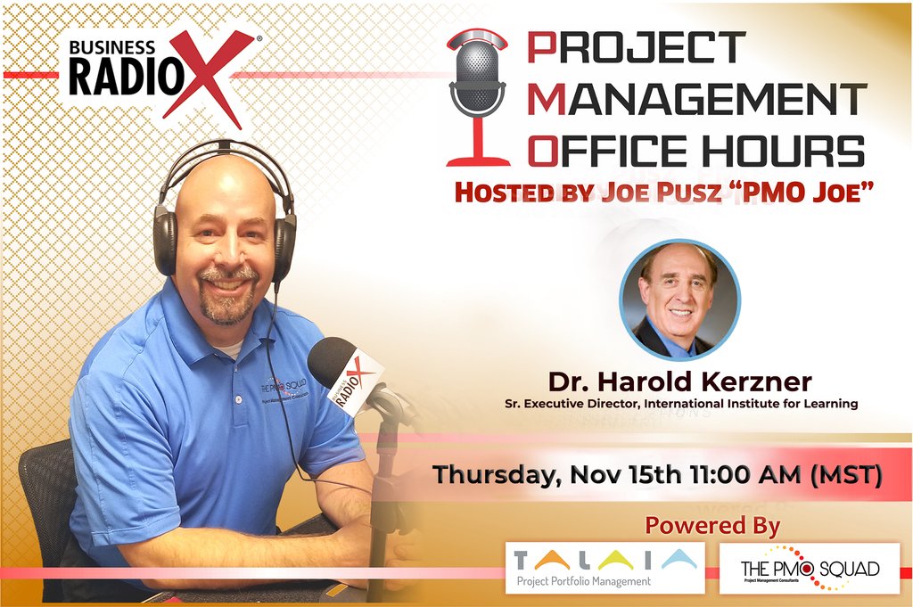 IILGlobal's tweet photo. Tomorrow keynote speaker from #IPMDay2018, Dr. Harold Kerzner will be a special guest on @THEPMOSQUAD. Listen live on Nov. 15 at 11:00 AM MST on Business Radio X hosted by @pmojoe: https://t.co/1gi2UXXNO2
#pmot #projectmanagement #radio #kerzner https://t.co/j6QZZ8wucP