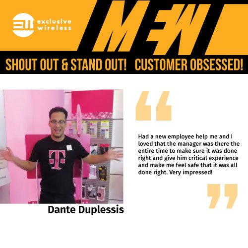 Exclusive Wireless (@realewinc) on Twitter photo Awesome shout outs coming from Bakersfield and Vallejo!! Great work making customers happy!! @jonexclusive1 <a href="/_Mnunez40/">Maria Nunez</a> @alexisdarden33 #EDUBNation #CustomerObsessed Awesome shout outs coming from Bakersfield and Vallejo!! Great work making customers happy!! @jonexclusive1 <a href="/_Mnunez40/">Maria Nunez</a> @alexisdarden33 #EDUBNation #CustomerObsessed